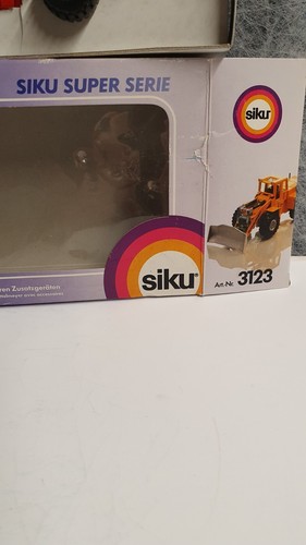 siku 3123 Zettelmeyer Radlader mit Zusatzgerät 1:55 - selten - Vintage - Bild 5 von 19
