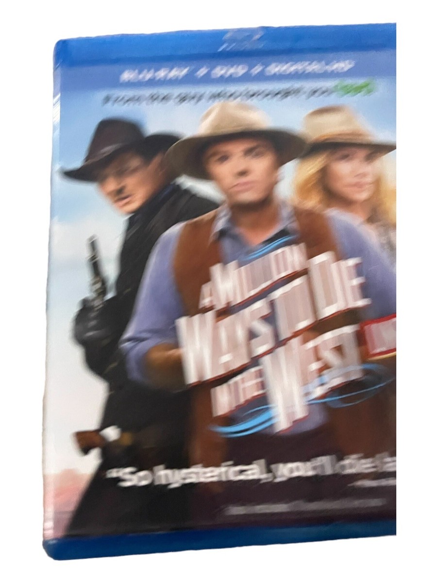 A Million Ways to Die in the West (Blu-ray/DVD, 2014, 2-Disc Set
