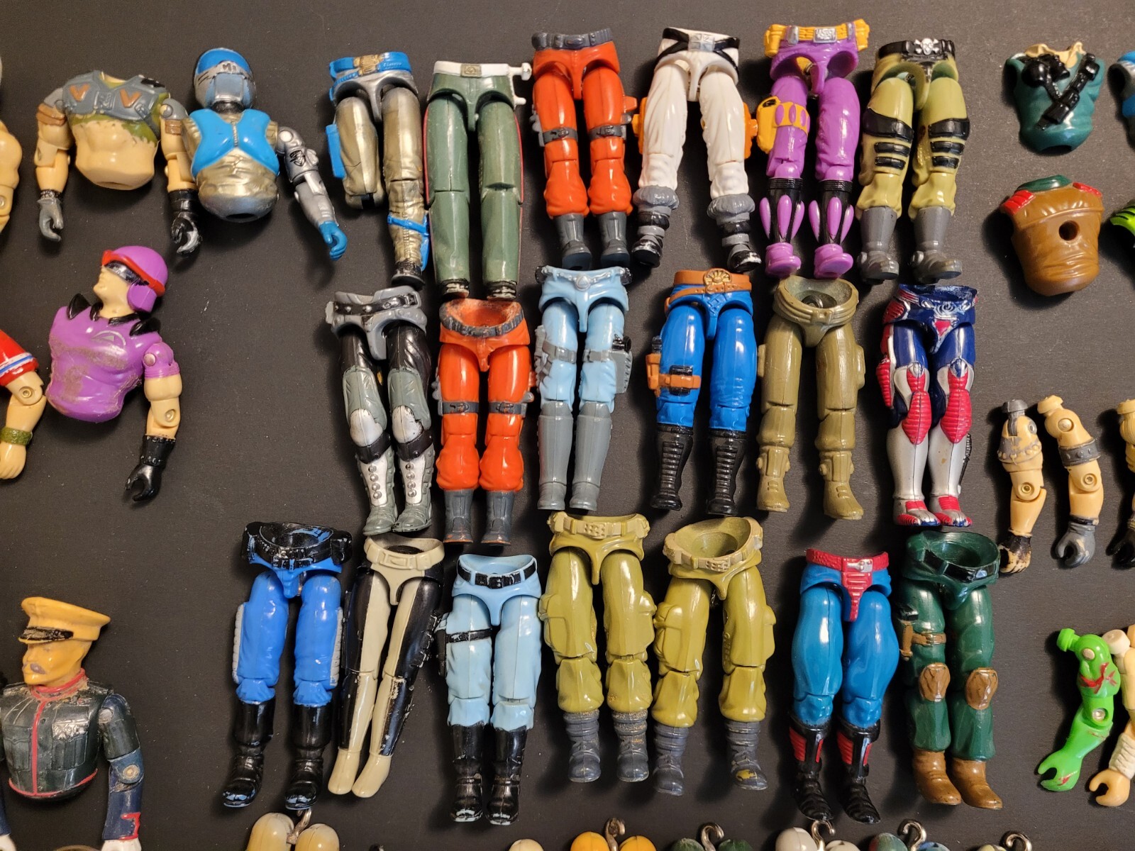 Vintage GI JOE BODY PARTS LOT For Custom or Repair (1982 90s