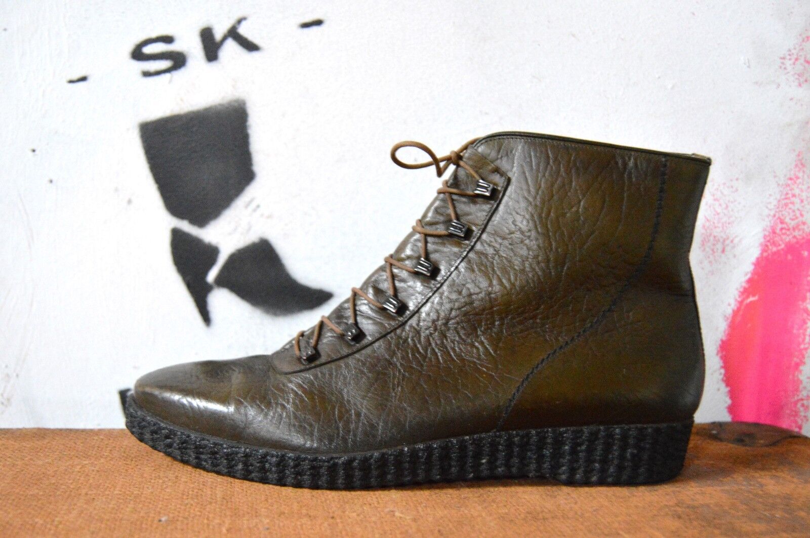 Men's ADMIRAL 60s Vintage Lace-Up Winter Ankle Boots