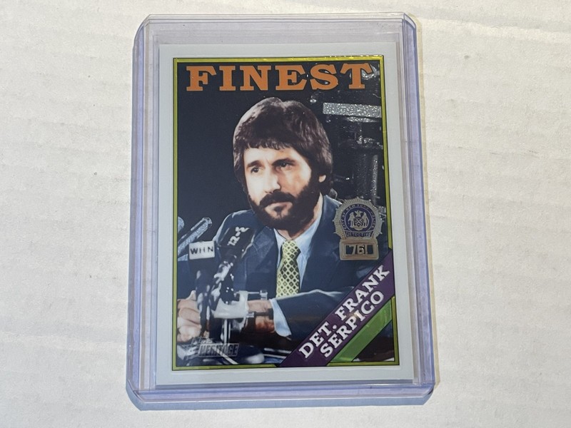 2009 Topps Heritage American Chrome C43 Det Frank Serpico 1351/1776