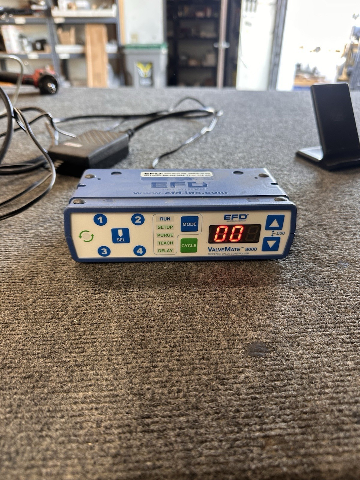 Nordson EFD ValveMate 8000 Laboratory Dispenser Valve Controller 7022004