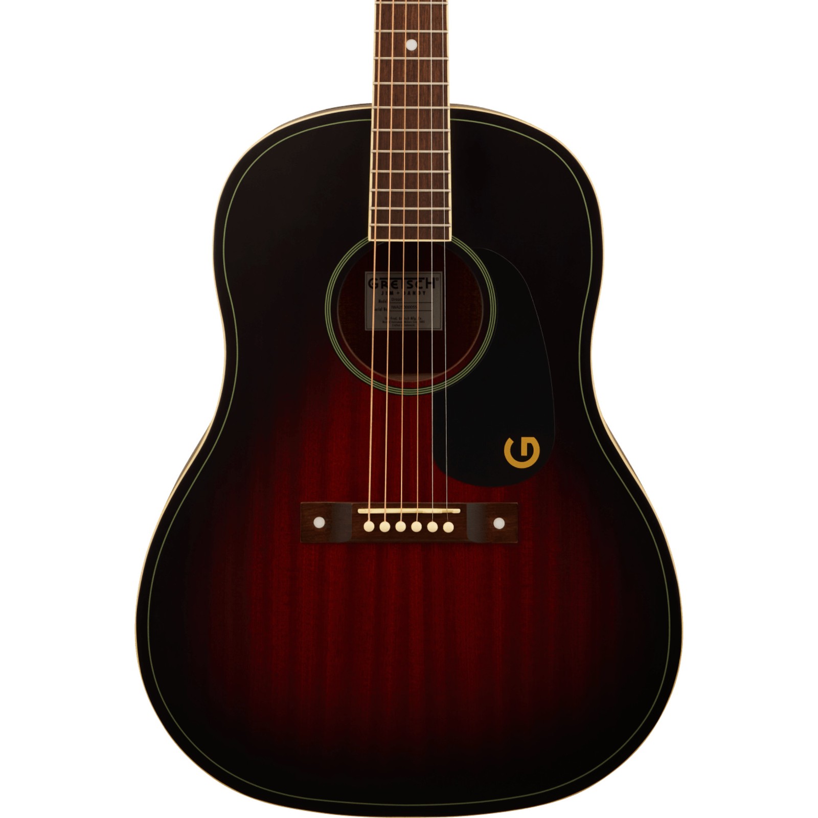 Gretsch Jim Dandy Dreadnought Deep Cherry Burst 40190₽