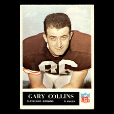 Gary Collins #32 1965 Philadelphia Cleveland Browns Football Card NFL EX