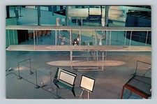 Dayton OH, Wright Patterson, Air Force Museum Wright Flyer Vintage Ohio Postcard