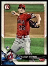 2018 Bowman Parker Bridwell Rookie Los Angeles Angels #70