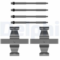 Delphi LX0782 ZubehöRsatz, Scheibenbremsbelag FüR BMW Mini Toyota