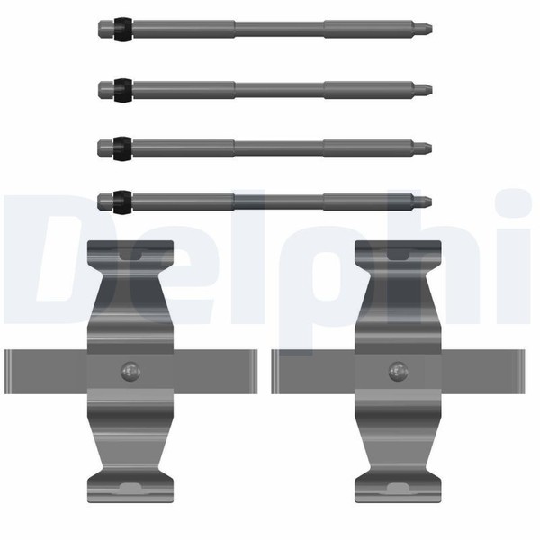 Delphi LX0782 ZubehöRsatz, Scheibenbremsbelag FüR BMW Mini Toyota-image