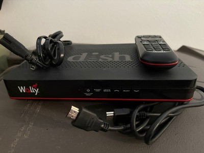 DISH Network Wally HD Satellite Receiver - Black W Remote Works Great