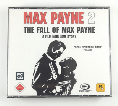 Max Payne 2: The Fall of Max Payne (PC) CD-Rom - Gebr. - Remedy, Ab 18 Jahren