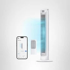 Dreo Nomad One S Tower Fan DR-HTF008S White 90° Oscillating  WORKS!