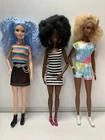 Mattel Barbie fashionistas dolls x 3 funky trendy bundle   (P2)