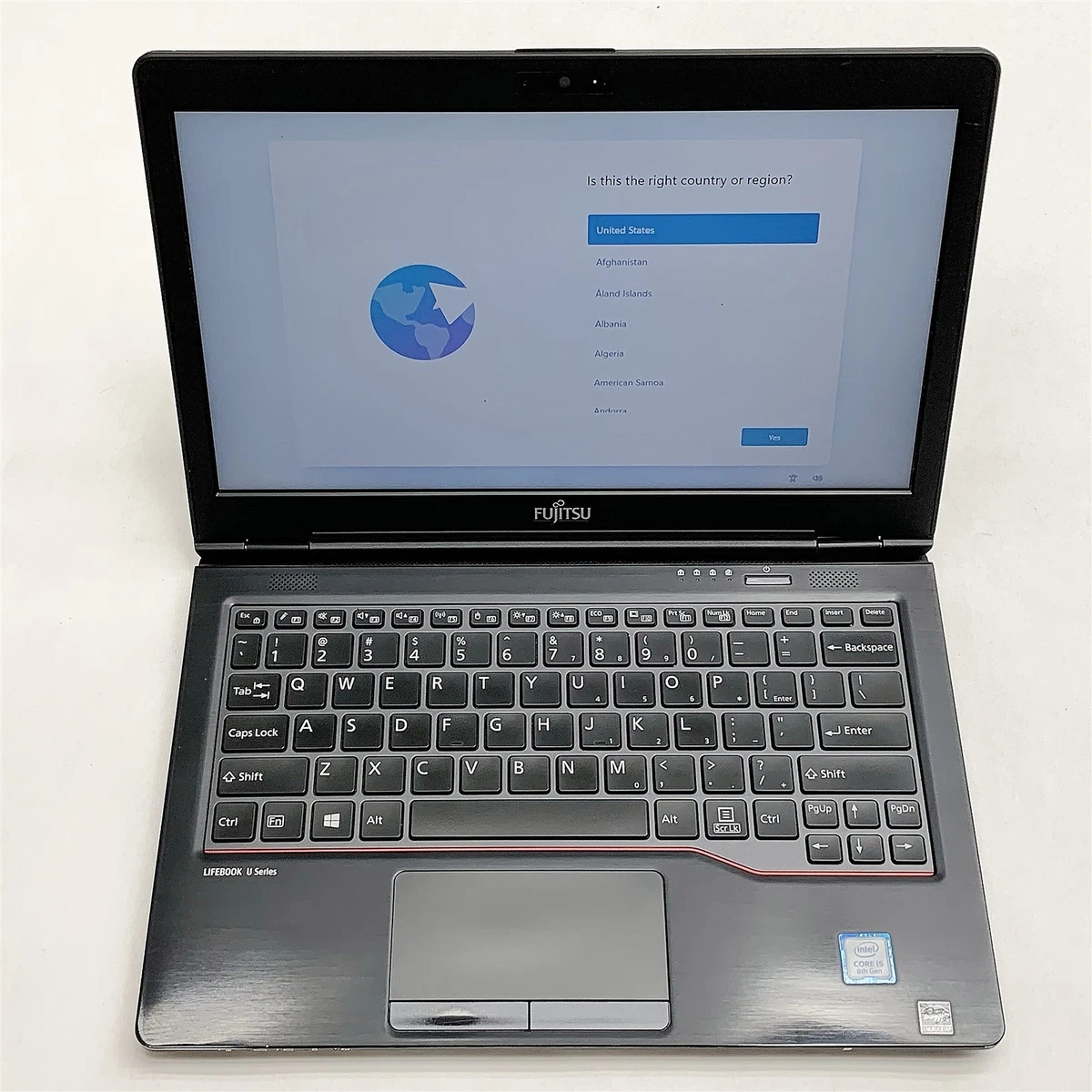 Fujitsu 8 GB RAM PC Laptops & Netbooks 256 GB SSD Capacity for