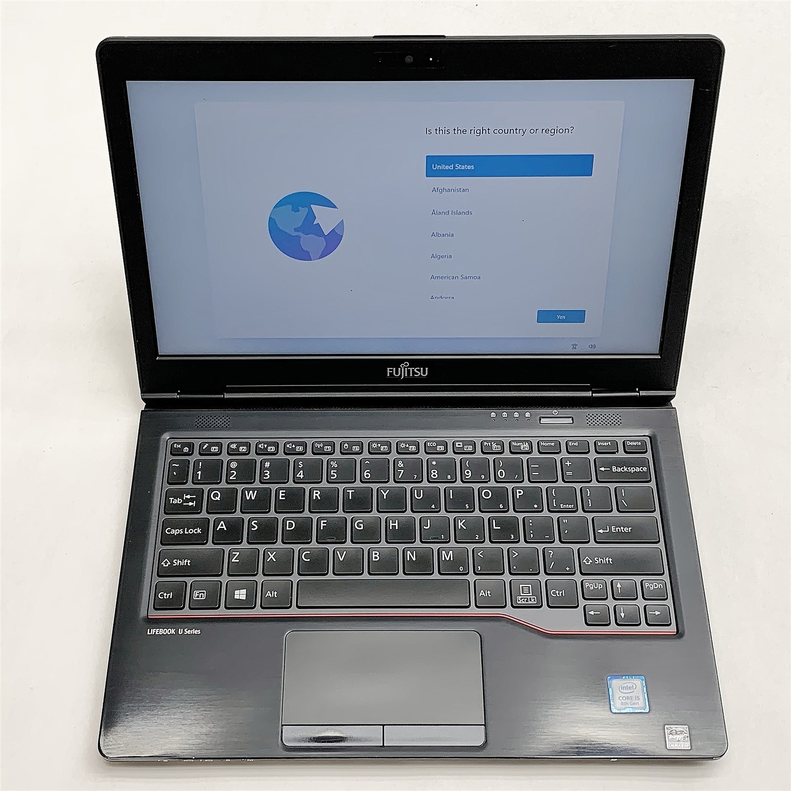 Fujitsu LifeBook U729 Laptop i5 8265U 1.60GHZ 12.5" 8GB RAM 256GB M.2 Windows 11