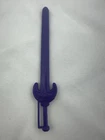 Vintage Fisto Sword 1982 Mattel Dark Purple Original Weapon Accessory Part