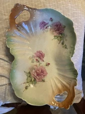 Antique Floral Dish Limoges 
