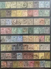 France 1876-1900 Peace & Commerce issues Colour Varieties Used