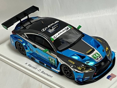 Spark 1/43 Us051 Lexus Rc F Gt3 3Gt Racing 2018 Imsa Round 4 Mido Ohio Classe Gtd - Foto 6 di 9