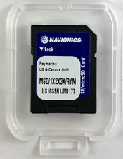 Navionics Raymarine U.S.  Canada Gold microSD/SD Card MSD/1X2X3K/RYM