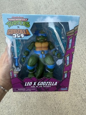 Playmates TMNT Teenage Mutant Ninja Turtles LEO x GODZILLA 5