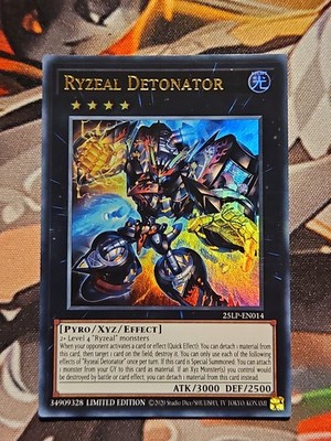 Ryzeal Detonator 25LP-EN014 Ultra Rare Limited Pack 2025 Limited Edition NM 