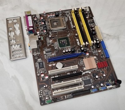 ASUS P5KPL/1600 Motherboard Sockel 775 Intel G31 ATX DDR2 PCI-E SATA I/O Shield