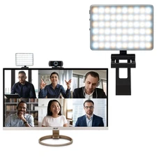 Video Conference Lighting Kit, Camera Light for Zoom Meetings, Streaming Face ,