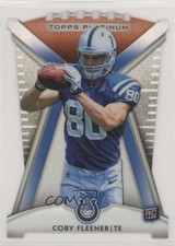 2012 Topps Platinum Rookie Die-Cut Coby Fleener #PDC-CF ky7
