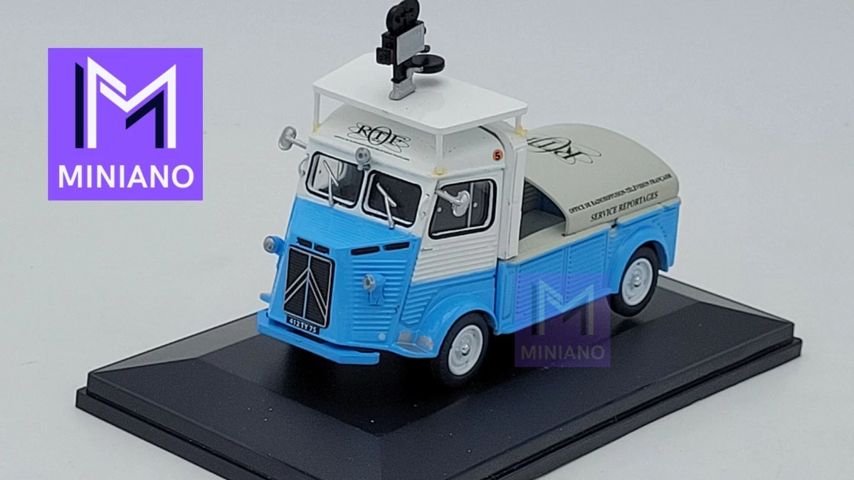 Miniature CITROËN DS Pick-up FR3 Blanc – MiniRoute 1/43 (Kit Résine, Collection)