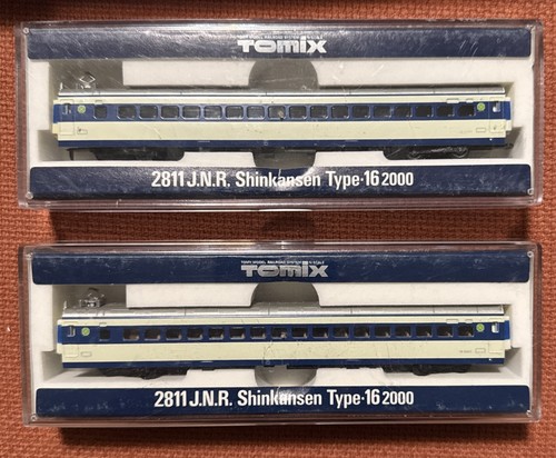 2 Shinkansen TOMIX 2811 J.N.R. Modelos a escala N usados probados | Condition: Used