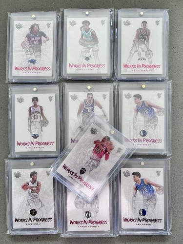 2020-21 NBA Court Kings Works In Progress Set Lot Bulk Collection Numbered - Picture 2 of 5