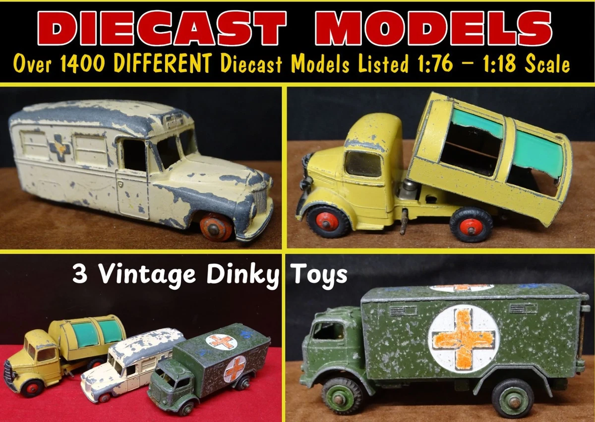 Dinky Bedford 1950 Year of Manufacture Vintage Manufacture Diecast