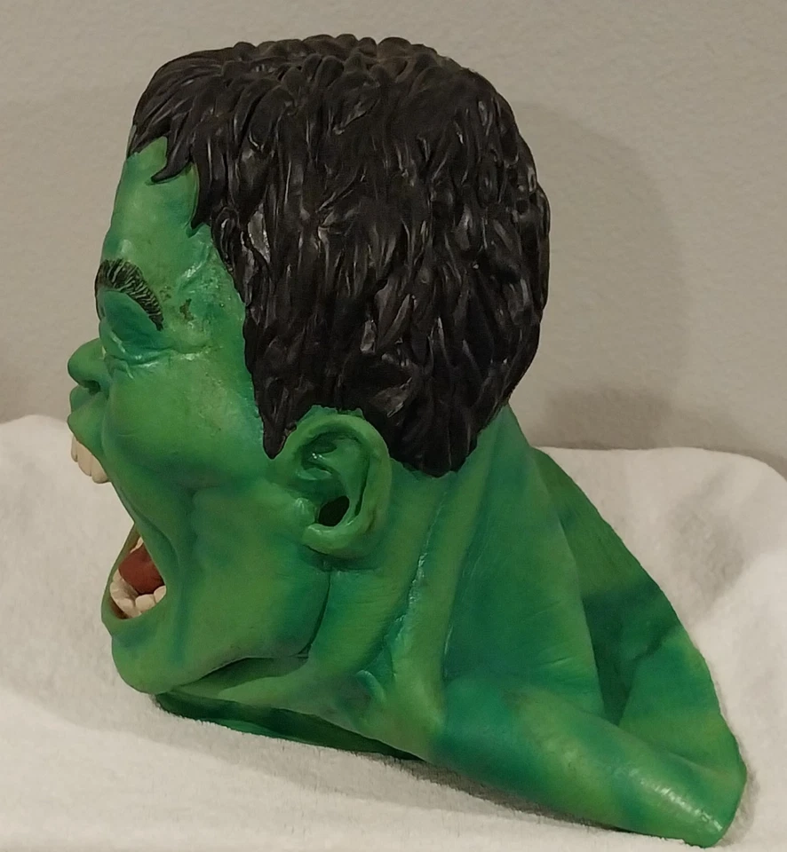 Incredible Hulk latex mask Cosplay Marvel 2003 Marvel - Image 3 of 4