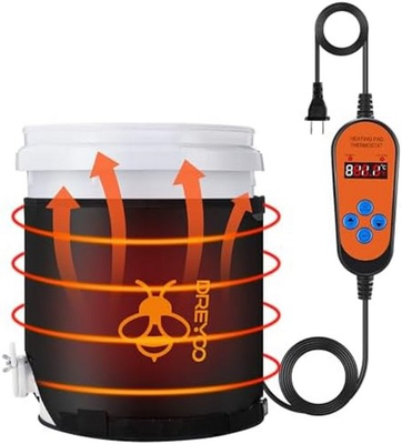 #ad #ad Honey Bucket Heater 5 Gallon with Bottom Heating Pad Honey Blanket with Tempera $139.99