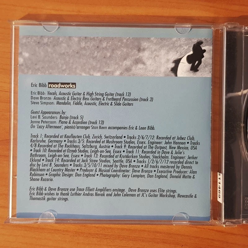 ERIC BIBB Roadworks  EX/EX(CD) - Bild 2 von 4