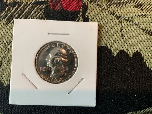 1960 silver proof washington quarter #4