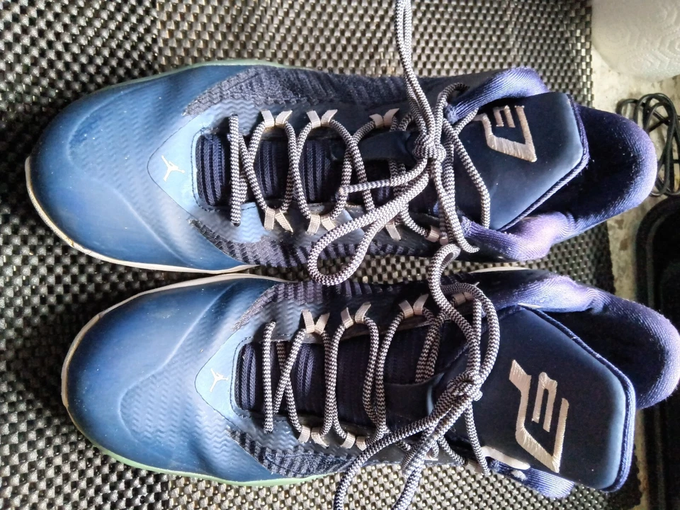 Size 11 - Nike Jordan CP3.VIII Blue - 684855-407 - Изображение 2 из 4