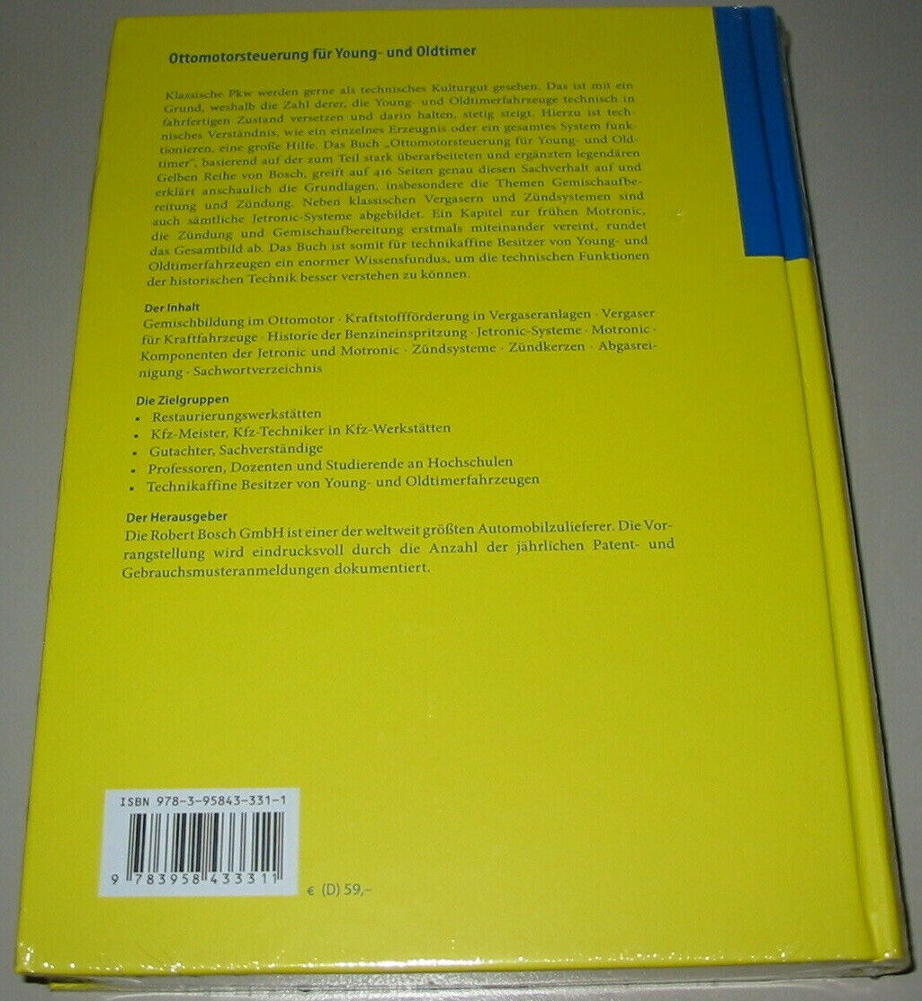 Thumbnail - Handbuch Otto Motorsteuerung Youngtimer Oldtimer Vergaser