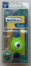 Disney Pixar Monsters, Inc. Watch 2001 Mike Wazowski NEW IN PACKAGE Keychain