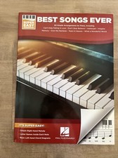 Best Songs Ever Super Easy Piano Sheet Music Super Easy Songbook NEW 000329877