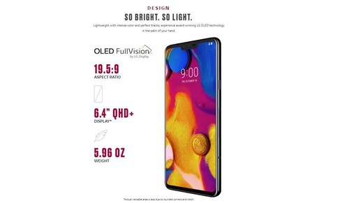 LG V40 ThinQ Original Unlocked V405UA V409N 6.4 Inches 64GB/128GB LTE Cellphone - 第 8/22 張圖片