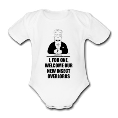 KENT BROCKMAN THE @SIMPSONS Strampler Baby Weste Grow Body TV