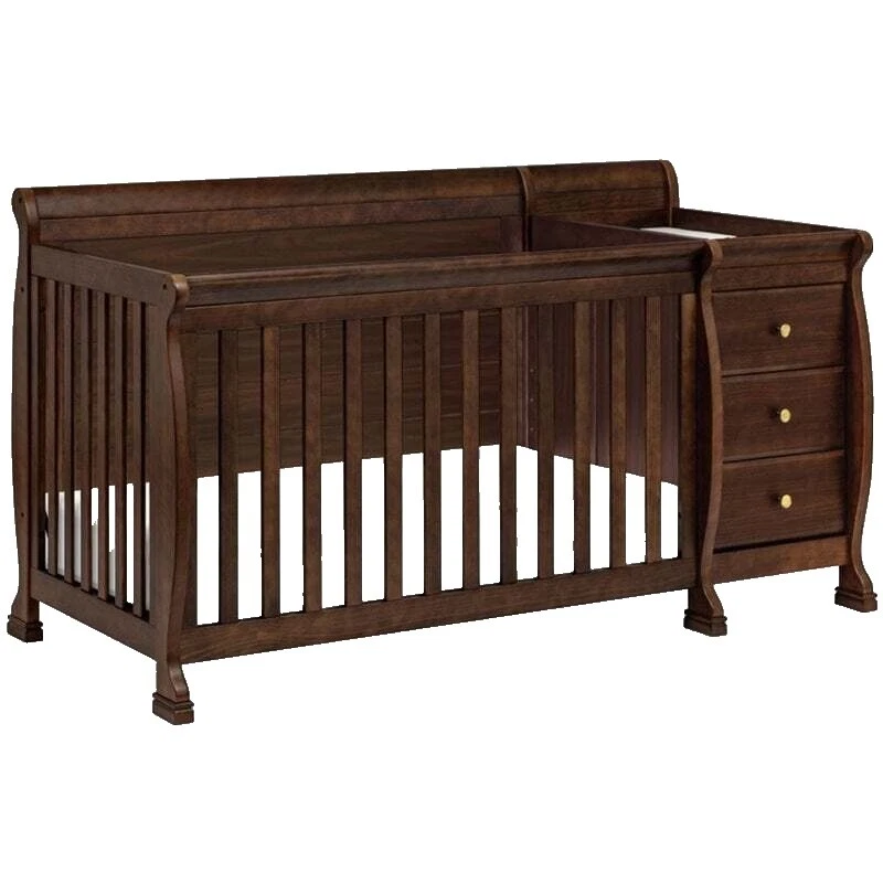 Коричневые откидные кроватки