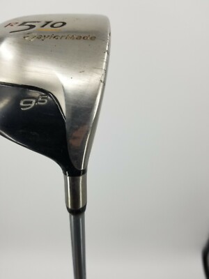Taylormade R510 9.5 Degree Driver Regular Flex Striper Graphite RH