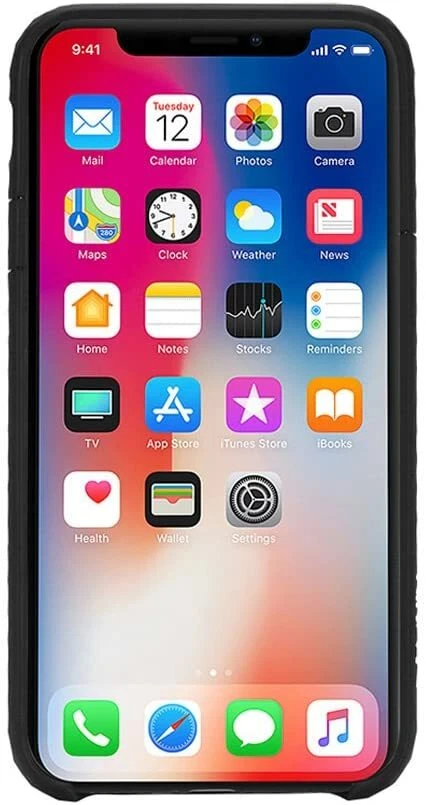 Incase POP Hard Shockproof Slim Case Snap Cover for iPhone X Xs Black/ Clear NEW - Image 4 of 4