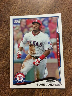 2014 Topps #324 Elvis Andrus,  Texas Rangers    nm  ib