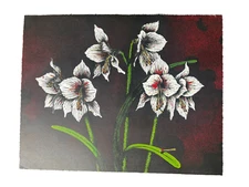 Mark McDowell "Butterfly Amaryllis" (61/100) - Unframed Lithograph 22x28