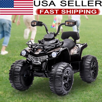 12V Kids Ride On ATV Car Electric Quad Battery Powered Truck