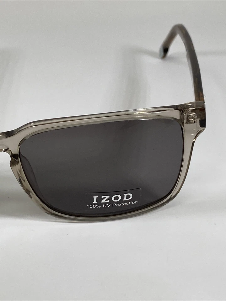 Gafas de sol IZOD IZ786 NOS marrón beige cristal 57-17-145 Foto 4 de 4