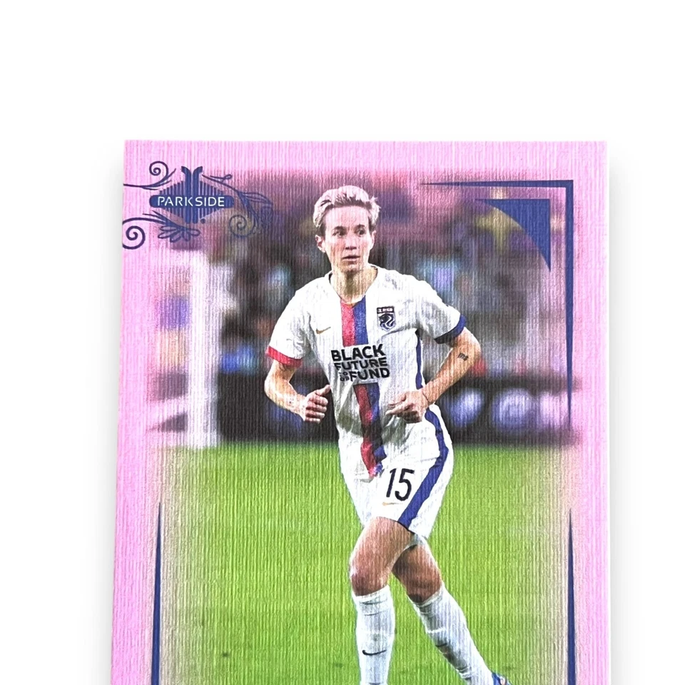 2022 PARKSIDE NWSL PARAMOUNT Megan Rapinoe Pink 192/225 OL Reign - Image 3 of 4